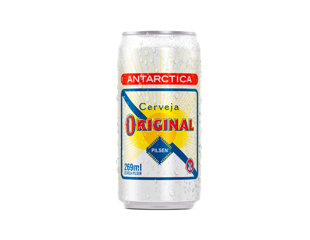 CERVEJA PEQUENA ORIGINAL LATA 269 ML (CX 8 LT)